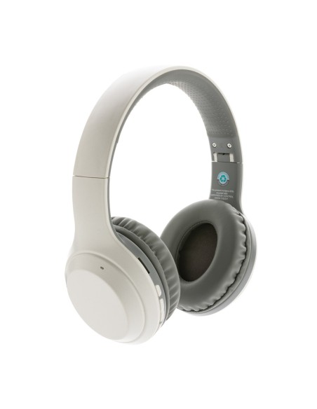 Auriculares de plástico reciclado estándar RCS