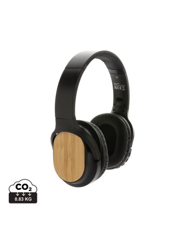 Auriculares Elite inalámbricos plegables RCS y FSC® bambú