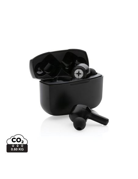 Auriculares RCS de plástico reciclado Swiss Peak ANC TWS