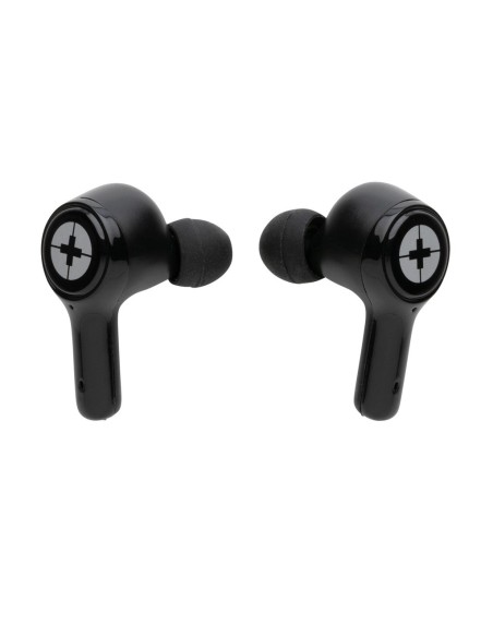 Auriculares RCS de plástico reciclado Swiss Peak ANC TWS
