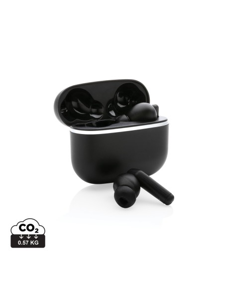 Auriculares RCS de plástico reciclado Swiss Peak TWS 2.0