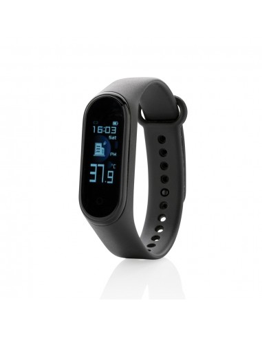 Reloj con medición de temperatura