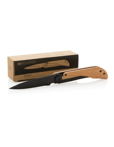 Cuchillo lujoso Nemus con candado