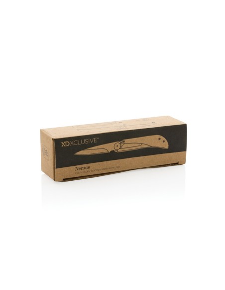 Cuchillo lujoso Nemus con candado