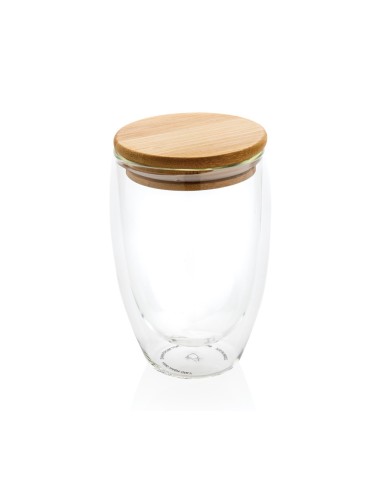 Vidrio de borosilicato de doble pared con tapa...