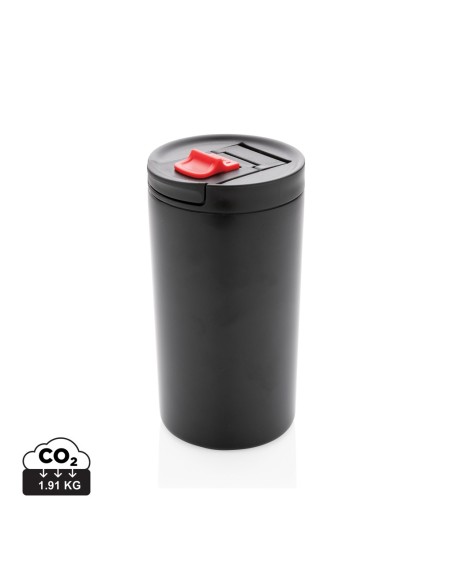 Taza antigoteo 300ml de doble pared con cierre de seguridad
