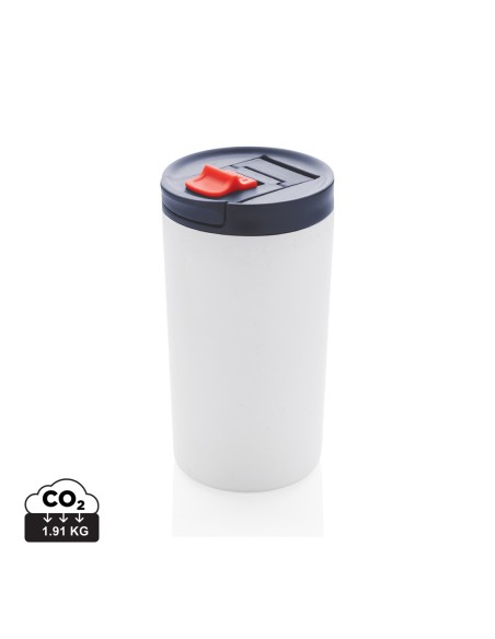 Taza antigoteo 300ml de doble pared con cierre de seguridad