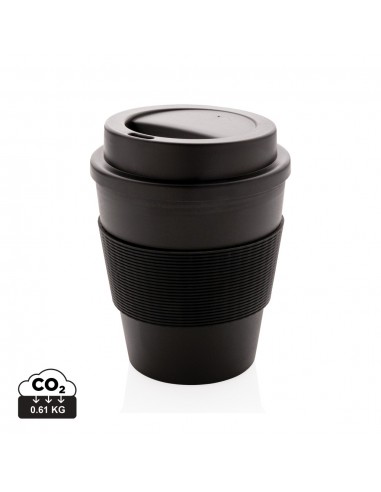 Taza de café reutilizable con tapa de rosca 350ml