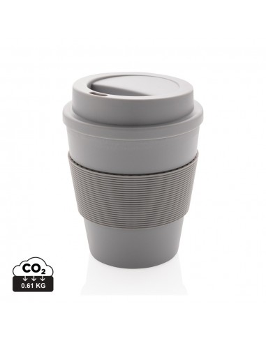 Taza de café reutilizable con tapa de rosca 350ml
