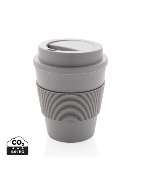 Taza de café reutilizable con tapa de rosca 350ml