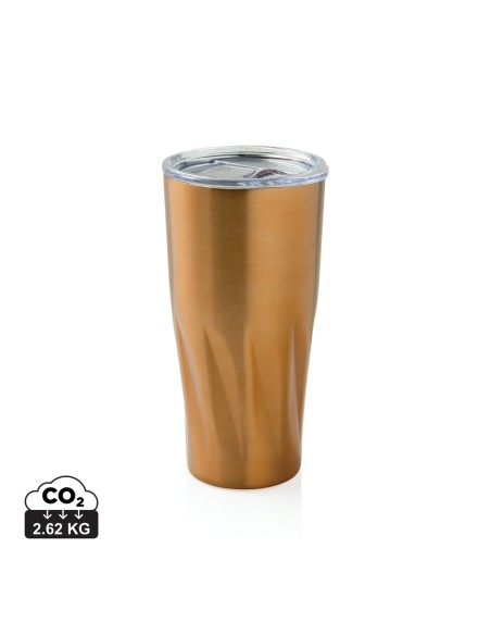 Taza al vacío con capa de cobre