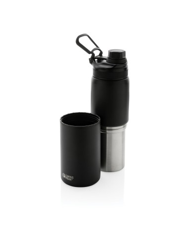 Botella SS con asa Swiss Peak 2 en 1