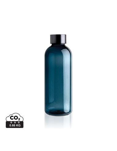 Botella de agua estanca con tapa metálica