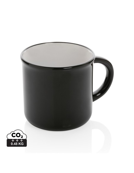 Taza de cerámica vintage