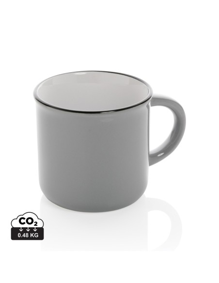 Taza de cerámica vintage