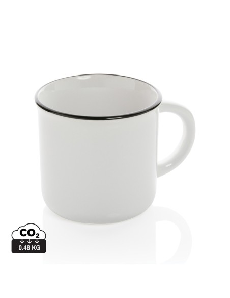Taza de cerámica vintage