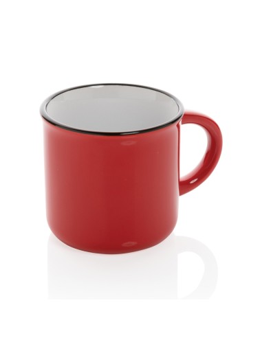 Taza de cerámica vintage