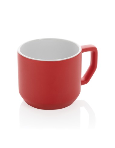Taza de cerámica moderna