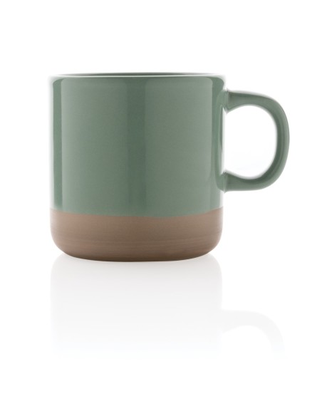 Taza de cerámica esmaltada
