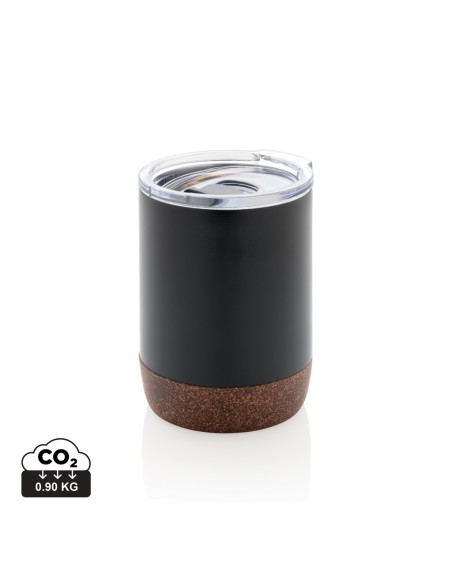 Taza de café al vacío pequeña de corcho RCS Re-steel