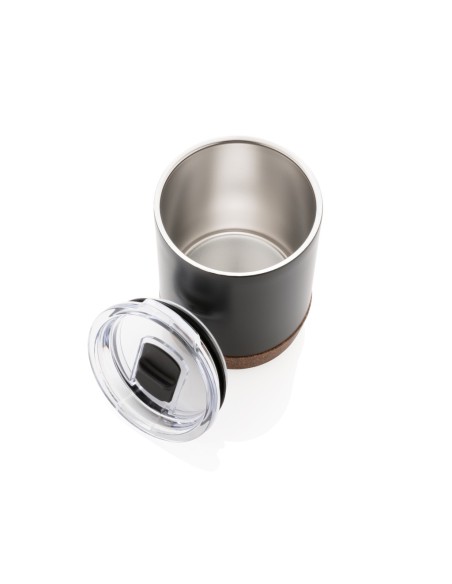 Taza de café al vacío pequeña de corcho RCS Re-steel