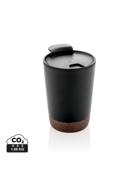 Taza de café de corcho y acero inoxidable GRS RPP