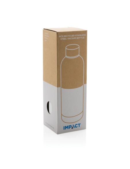 Botella al vacío Impact de acero inoxidable reciclado RCS