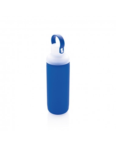 Botella de agua Glass con funda de silicona