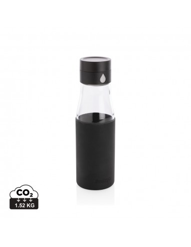 Botella de hidratación de vidrio Ukiyo con funda