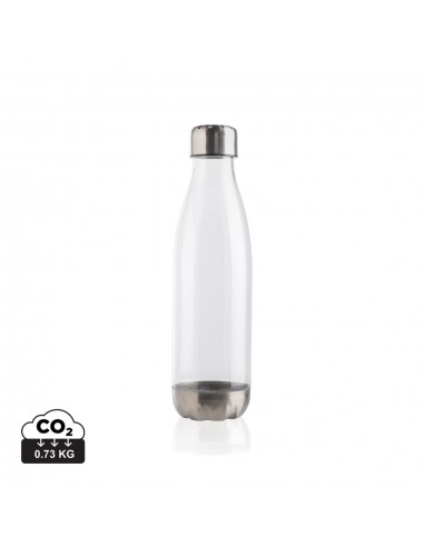 Botella de agua estanca con tapa de acero...