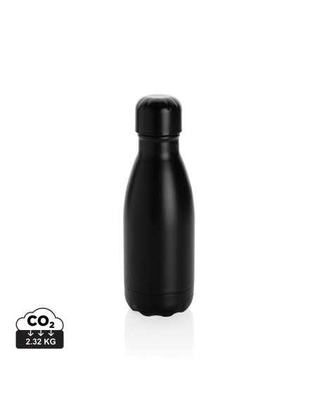 Botella de acero inoxidable al vacío de color sólido 260ml
