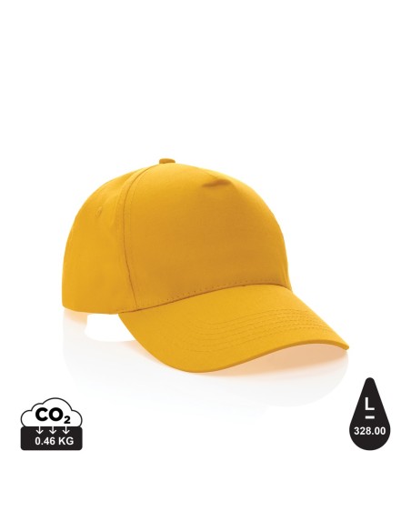 Gorra Impact 190gr de algodón reciclado con trazador AWARE™