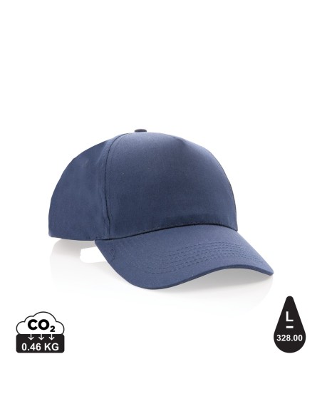 Gorra Impact 190gr de algodón reciclado con trazador AWARE™