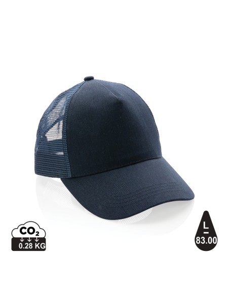 Gorra 5 paneles de algodón cepillado 190 gr Impact AWARE ™