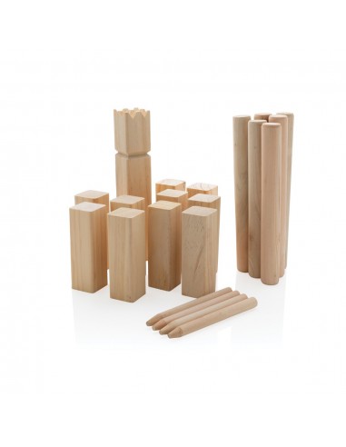 Juego kubb de madera