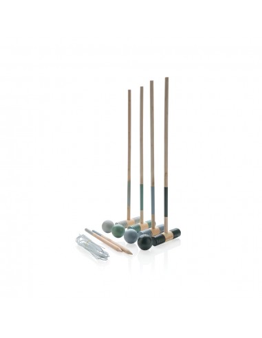 Juego croquet de madera