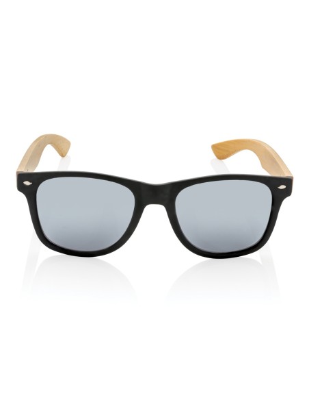 Gafas de sol de plástico reciclado bambú y RCS