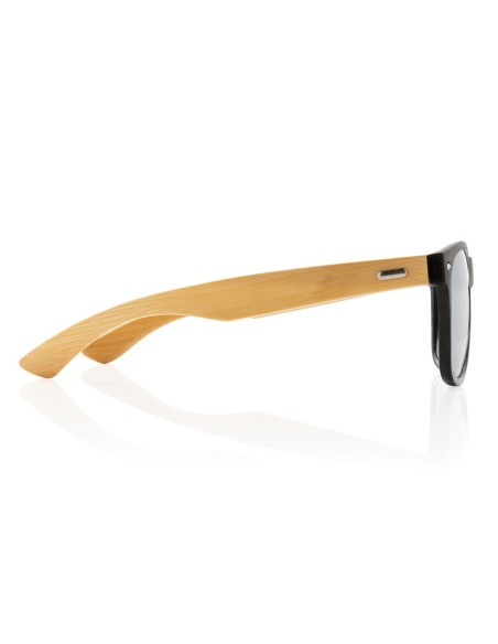 Gafas de sol de plástico reciclado bambú y RCS