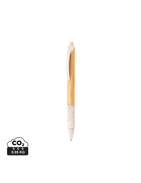 Bolígrafo de bambú & paja de trigo