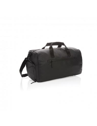 Bolsa Fashion de fin de semana negra sin PVC