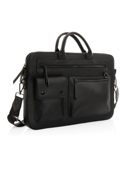 Maletín para portátil de 14" GRS PU reciclado Swiss Peak
