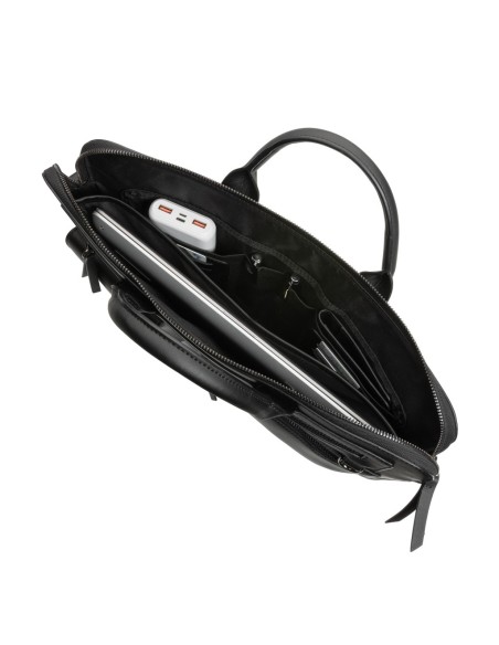 Maletín para portátil de 14" GRS PU reciclado Swiss Peak