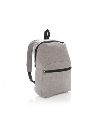 Mochila básica de dos tonos