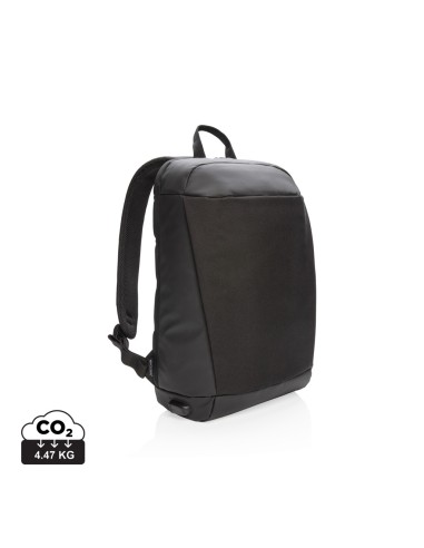 Mochila Madrid antirobo con RFID y USB sin PVC