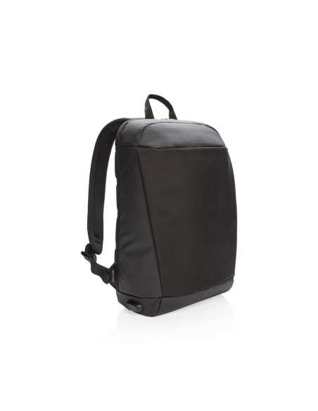 Mochila Madrid antirobo con RFID y USB sin PVC