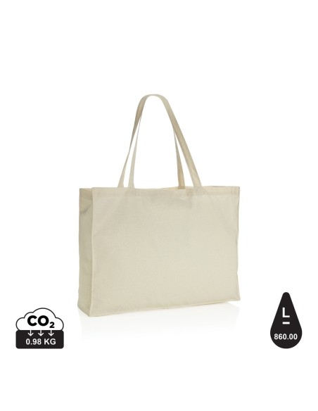 Bolsa de compra de algodón reciclado 145gr Impact AWARE ™