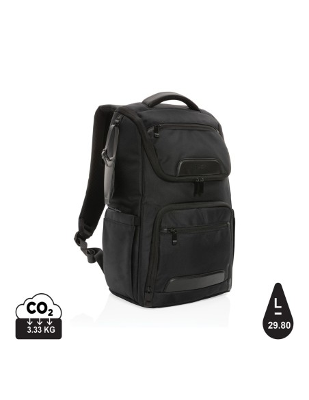 Mochila para portátil 15,6" Swiss Peak AWARE ™ RPET Voyager