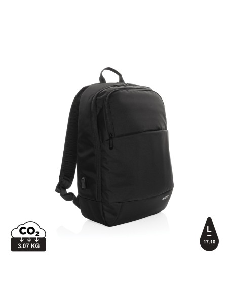 Mochila moderna para portátil de 15,6" Swiss Peak AWARE™