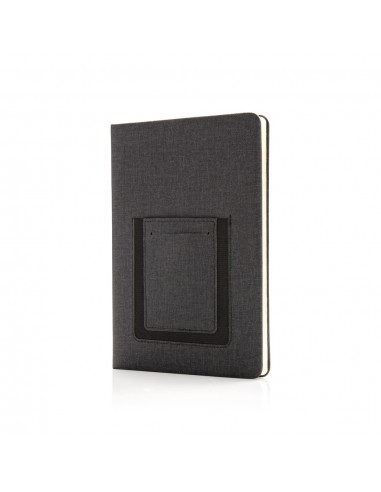 Libreta A5 Deluxe con bolsillo para teléfono