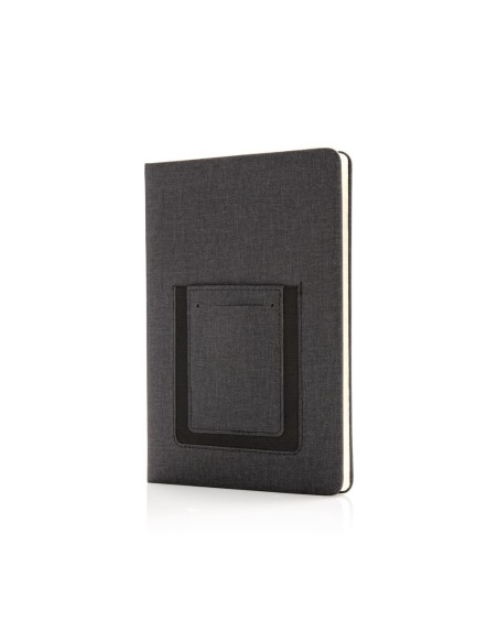 Libreta A5 Deluxe con bolsillo para teléfono